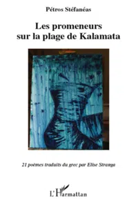 Les promeneurs sur la plage de Kalamata_cover