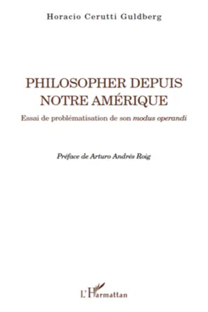 Philosopher depuis notre Amérique