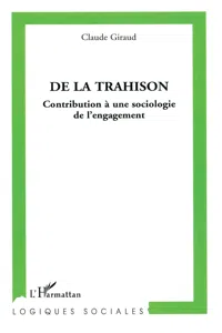 De la trahison_cover