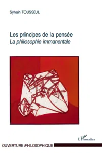 Les principes de la pensée_cover