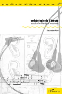 Archéologie de l'écoute_cover