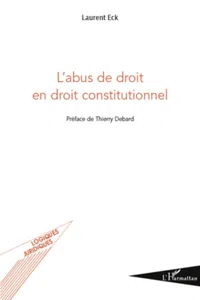 L'abus de droit en droit constitutionnel_cover