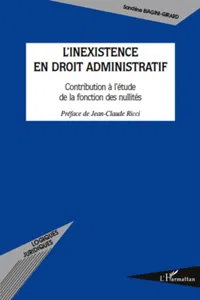 L'inexistence en droit administratif_cover