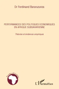 Performances des politiques économiques en Afrique subsaharienne_cover