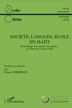 Société, langues, école en Haïti