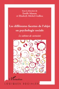 Les différentes facettes de l'objet en psychologie sociale_cover