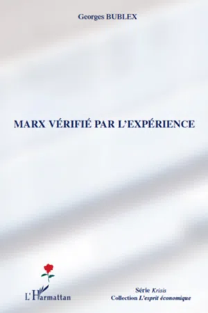 Marx vérifié par l'expérience