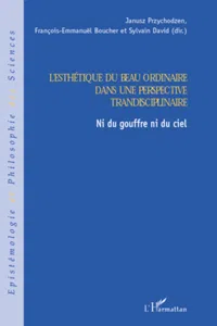 L'esthétique du beau ordinaire dans une perspective transdisciplinaire_cover