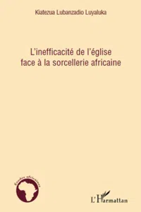 L'inefficacité de l'église face à la sorcellerie africaine_cover