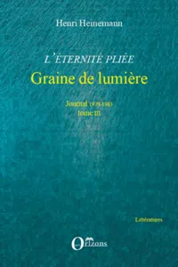 L'éternité pliée. Tome III_cover