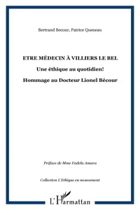 Etre médecin à Villiers le Bel_cover