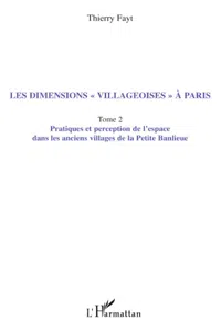 Les dimensions "villageoises" à Paris_cover