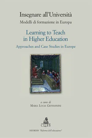 Insegnare all'Università; Learning to Teach in Higher Education