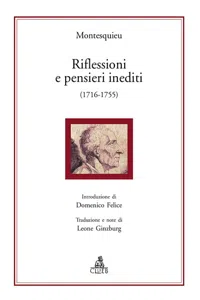 Riflessioni e pensieri inediti_cover