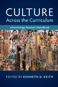 Culture across the Curriculum_cover