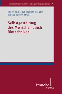 Selbstgestaltung des Menschen durch Biotechniken_cover