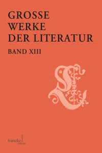 Große Werke der Literatur XIII_cover