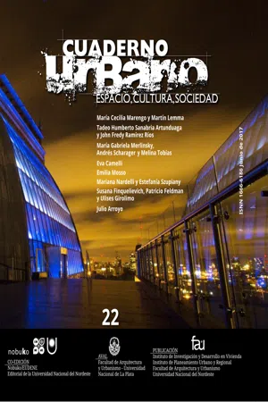 CUADERNO URBANO 22 - ESPACIO, CULTURA, SOCIEDAD