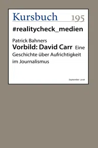 Vorbild: David Carr_cover