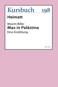 Max in Palästina_cover