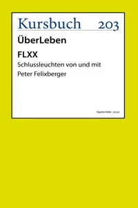 FLXX | 5 Schlussleuchten von und mit Peter Felixberger_cover