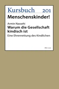 Warum die Gesellschaft kindisch ist_cover