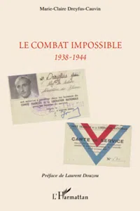 Le combat impossible 1938-1944_cover