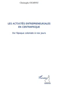 Les activités entrepreneuriales en Centrafrique_cover