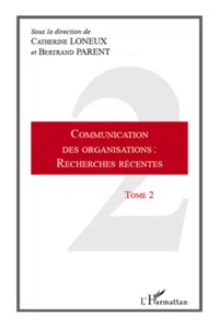 Communication des organisations : recherches récentes_cover