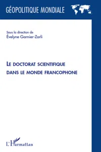 Le doctorat scientifique dans le monde francophone_cover