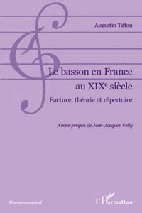 Le basson en France au XIXe siècle_cover