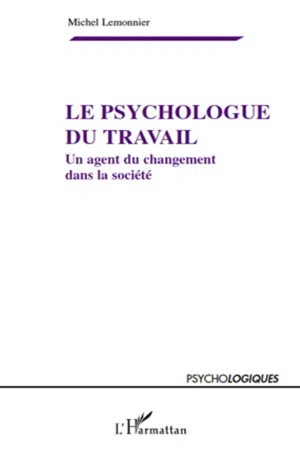 Le psychologue du travail