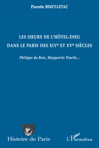 Les sœurs de l'Hôtel-Dieu dans le Paris des XIVe et XVe siècles_cover