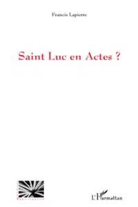 Saint Luc en Actes ?_cover