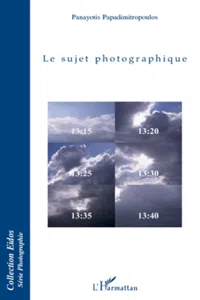 Le sujet photographique_cover