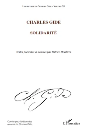 Charles Gide (Volume XI)