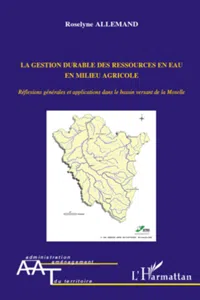 La gestion durable des ressources en eau en milieu agricole_cover