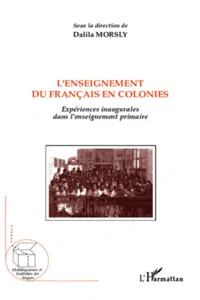 L'enseignement du français en colonies_cover