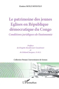 Le patrimoine des jeunes Eglises en République démocratique du Congo_cover