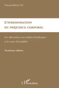 L'indemnisation du préjudice corporel_cover