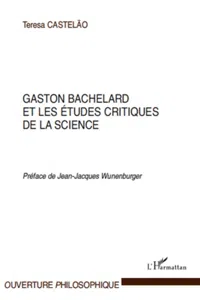 Gaston Bachelard et les études critiques de la science_cover