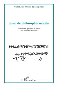 Essai de philosophie morale_cover