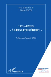 Les armes "à létalité réduite"_cover