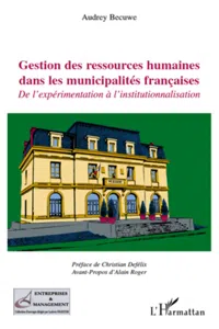 Gestion des ressources humaines dans les municipalités françaises_cover