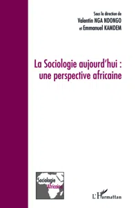 La Sociologie aujourd'hui: une perspective africaine_cover