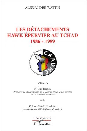 Les détachements hawk Epervier au Tchad