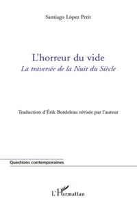 L'horreur du vide_cover