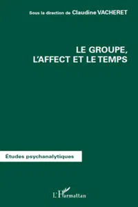 Le groupe, l'affect et le temps_cover