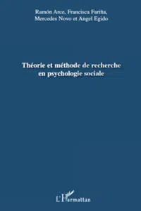 Théorie et méthode de recherche en psychologie sociale_cover