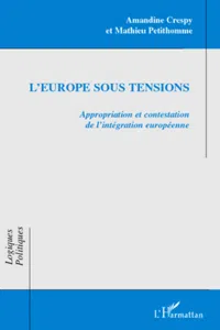 L'Europe sous tensions_cover